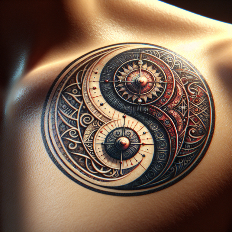 Semicircle Tattoos: A Symbol of Balance and Harmony