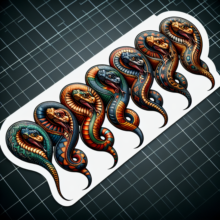 10 Striking Snake Shape Tattoo Designs