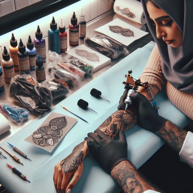 Exploring the Intricate Art of Brushwork Tattoos