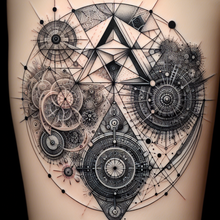 Embracing Imperfection: Asymmetrical Shapes in Tattoos